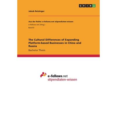 The Cultural Differences of Expanding Platform-based Businesses in China and Russia