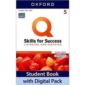 Q3e 5 Listening & Speaking Students Book with Digital Pack