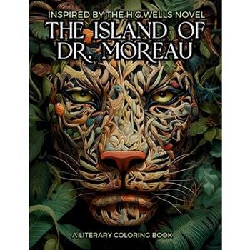 Literary Coloring Book inspired by H.G. Wells's Novel The Island of Dr. Moreau