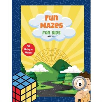 Fun Mazes for kids Ages 3＋ 50 unique mazes