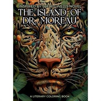 Literary Coloring Book inspired by H.G. Wells's Novel The Island of Dr. Moreau