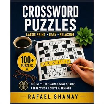 Crossword Puzzle Book for Adults