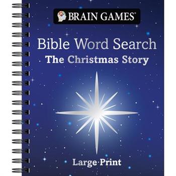 Brain Games - Bible Word Search: The Christmas Story - Large Print