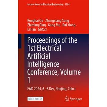 Proceedings of the 1st Electrical Artificial Intelligence Conference, Volume 1