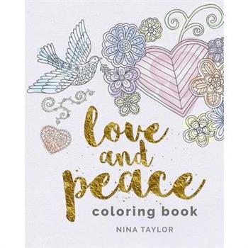 Love and Peace Coloring Book
