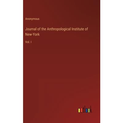 Journal of the Anthropological Institute of New-York