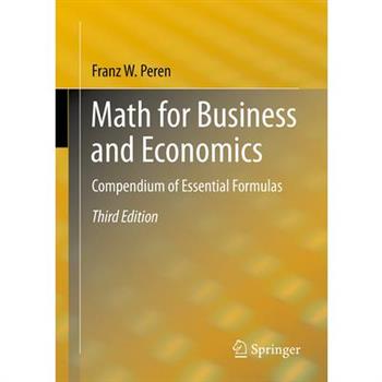 Math for Business and Economics
