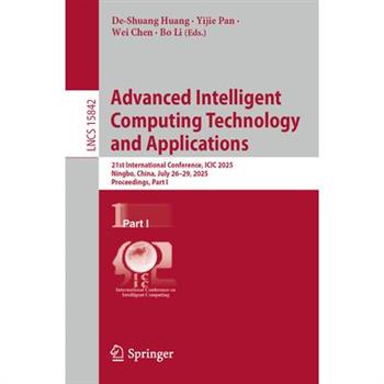 Advanced Intelligent Computing Technology and Applications