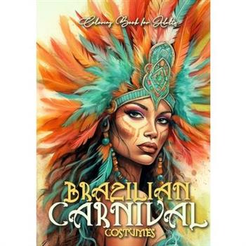 Brazilian Carnival Coloring Book for Adults