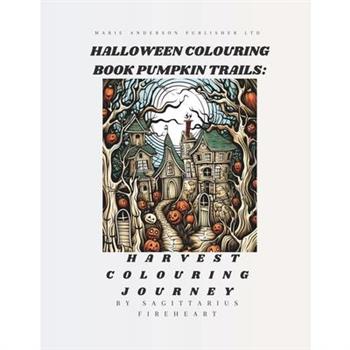 Halloween Coloring book Pumpkin Trails
