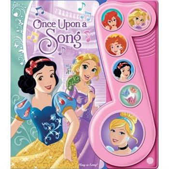 Little Music Note 6 Button Disney Princess Once upon a Song