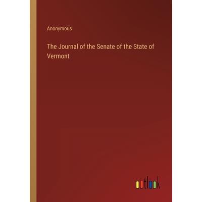 The Journal of the Senate of the State of Vermont
