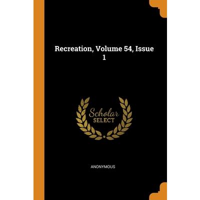 Recreation, Volume 54, Issue 1
