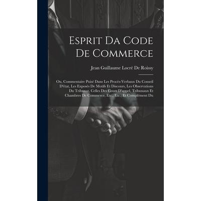 Esprit Da Code De Commerce