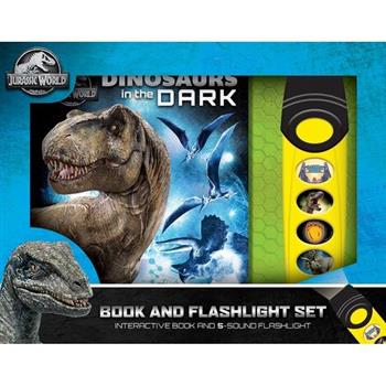 Glow Little Flashlight Adventure Book Jurassic World Dinosaurs in the Dark