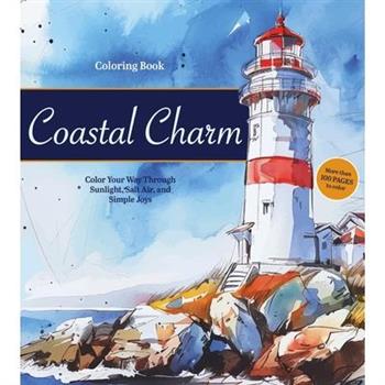 Coastal Charm Coloring Book