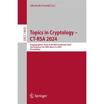Topics in Cryptology - Ct-Rsa 2024