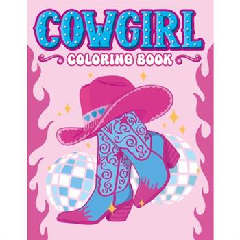 Cowgirl Coloring Book
