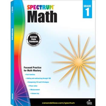 Spectrum Math Workbook- Grade 1