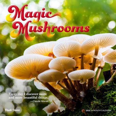 Magic Mushrooms 2025 12 X 24 Inch Monthly Square Wall Calendar Plastic-Free Magic Mushrooms 2025 12 X 24 Inch Monthly Square Wall Calendar Plastic-Free