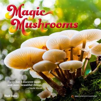 Magic Mushrooms 2025 12 X 24 Inch Monthly Square Wall Calendar Plastic-Free Magic Mushrooms 2025 12 X 24 Inch Monthly Square Wall Calendar Plastic-Free