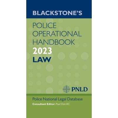 Blackstone’s Police Operational Handbook 2023