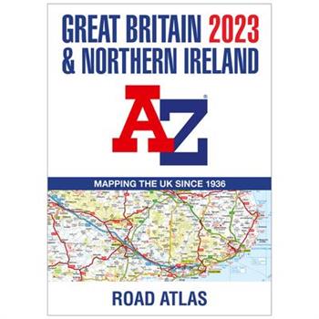 Great Britain A-Z Road Atlas 2023 (A3 Paperback)