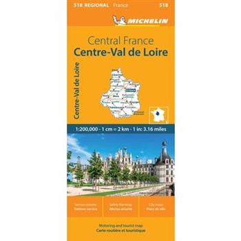 France: Central France Map 518