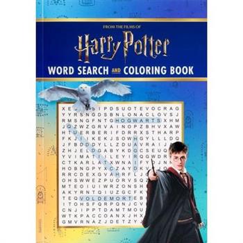 Harry Potter Word Search and Coloring Book