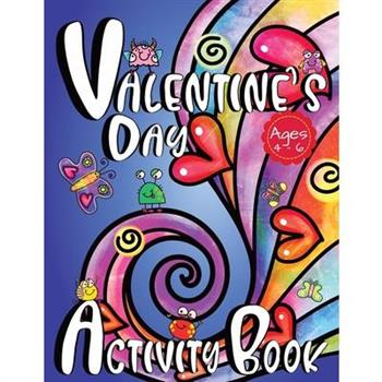 Valentine's Day Activity Book For Kids