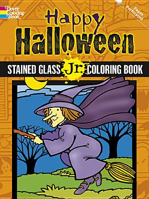 Happy Halloween Stained Glass Jr.