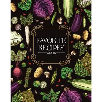 Recipe Journal - Favorite Recipes (Vegetable Cover)