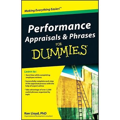 Performance Appraisals & Phrases for Dummies