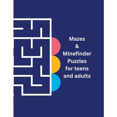 Mazes & Mindfinder Puzzles for adults and teens