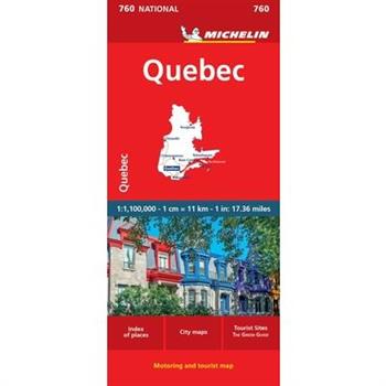 Michelin Quebec Map