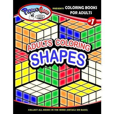 Panic and CoCo presents Adults Coloring Shapes