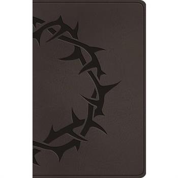 ESV Premium Gift Bible (Trutone, Charcoal, Crown Design)