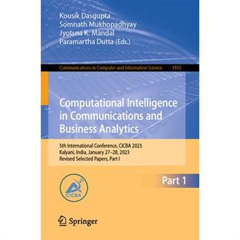 Computational Intelligence in Communications and Business Analytics
