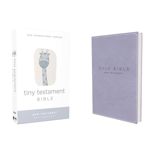 Niv, Tiny Testament Bible, New Testament, Leathersoft, Blue, Comfort Print