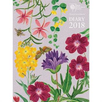 Royal Horticultural Society Desk 2018 Diary