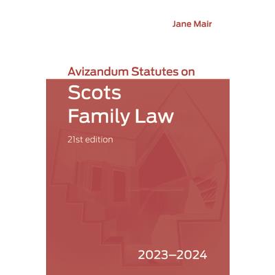 Avizandum Statutes on Scots Family Law