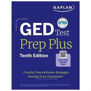 GED Test Prep Plus, Tenth Edition (2026): Includes a Diagnostic Pretest, 2 Full Length Practice Tests, 1000+ Practice Questions, and 60+ Online Videos