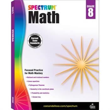 Spectrum Math Workbook, Grade 8