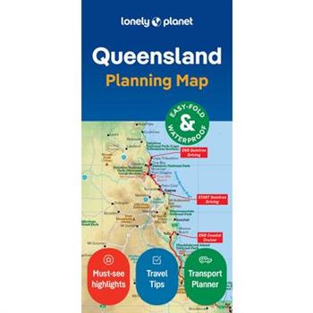 Lonely Planet Queensland Planning Map