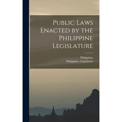 Public Laws Enacted by the Philippine Legislature