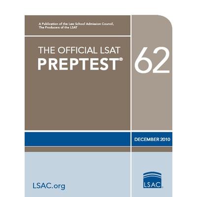 The Official Lsat Preptest 62