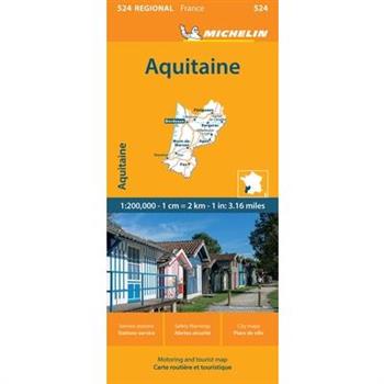 France: Aquitaine Map 524