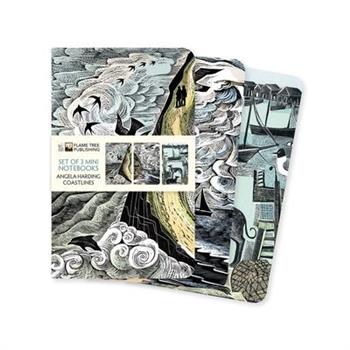 Angela Harding: Coastlines Set of 3 Mini Notebooks