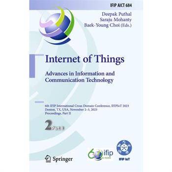 Internet of Things. Advances in Information and Communication Technology