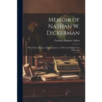 Memoir of Nathan W. Dickerman